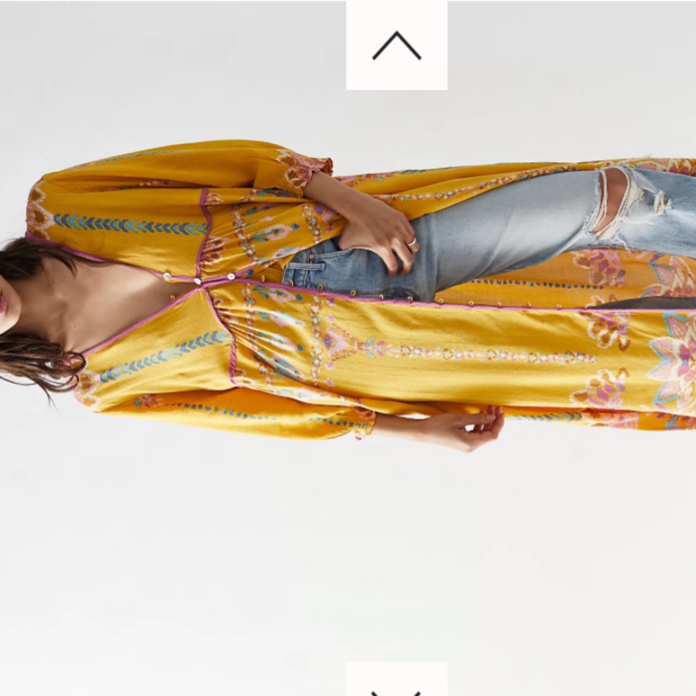 Free People Foley Dress, differs slightly from model photo( sleeves, waist)